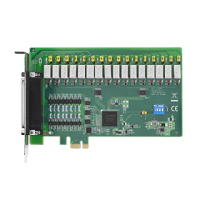 16-channel Relay & 16-channel Isolated Digital Input  PCIe Card